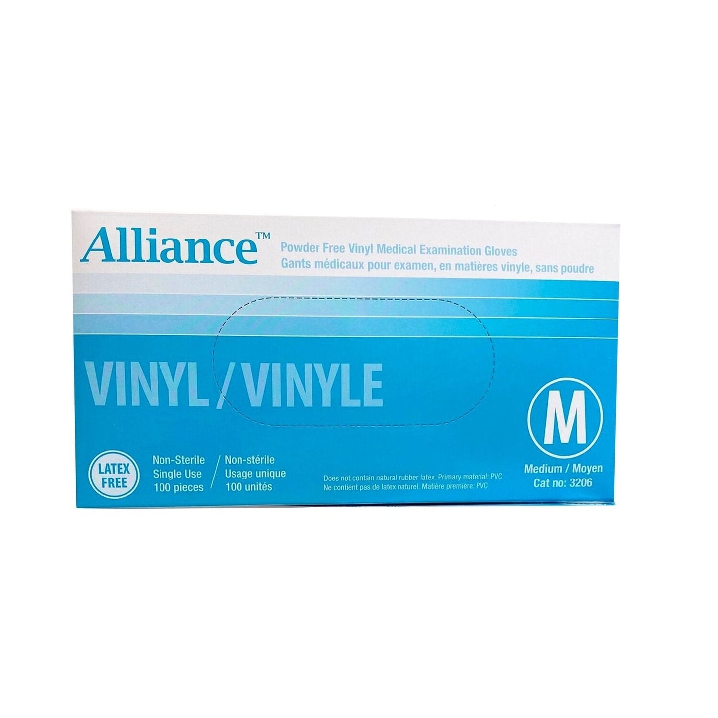 Alliance Powder-Free Vinyl Medical Examination Gloves – MWpharmasupplies